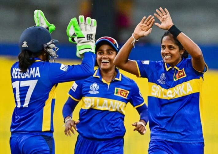 ශ්‍රී ලංකා – බටහිර ඉන්දීය කොදෙව් කාන්තා එක්දින ක්‍රිකට් තරගාවලියේ ජය ශ්‍රී ලංකා ක්‍රීඩිකාවන්ට