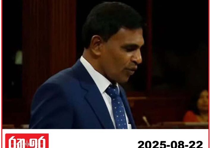 අමාත්‍ය ආනන්ද විජේපාලගෙන් සැර ප්‍රකාශයක්