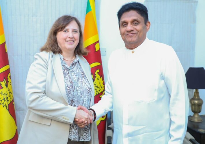 ශ්රී ලංකාව නැවත ගොඩනැඟීමට විපක්ෂ නායක සජිත්ගෙන් යුරෝපා සංගමයට නව සැලසුමක්