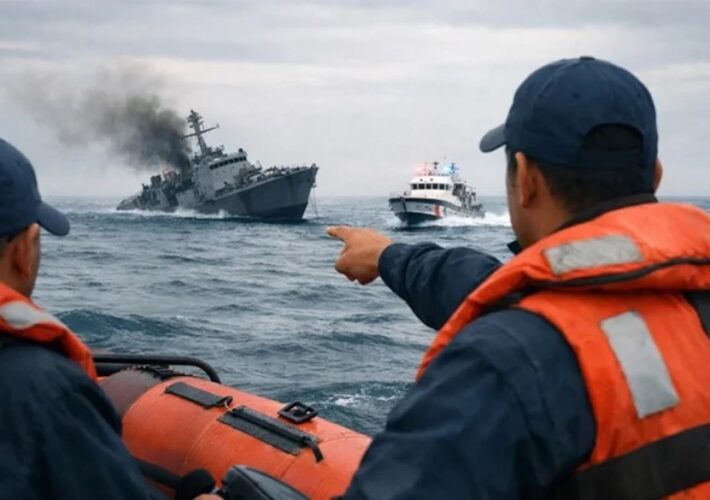 IRIS Dena නෞකාවට එල්ල කළ ප්‍රහාරයෙන් පාර්ලිමේන්තුවත් රත් වෙයි: විපක්ෂයේ කතා මෙන්න