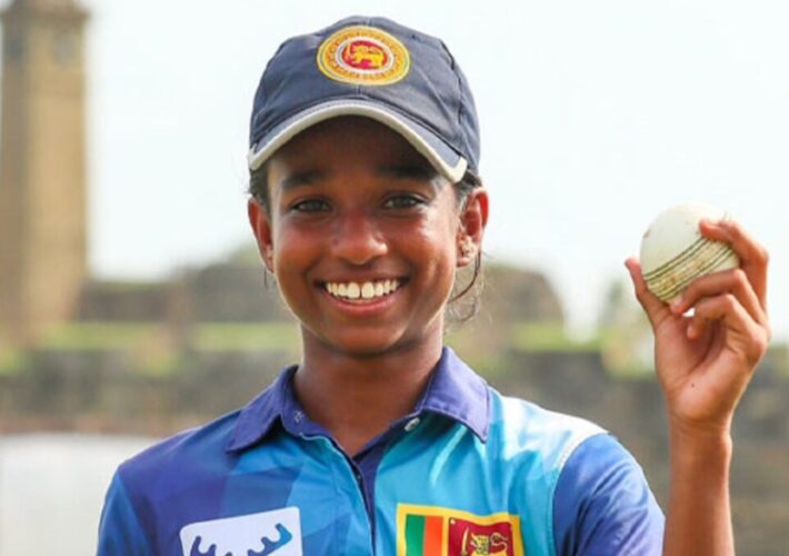 අවුරුදු 19 න් පහළ බාළිකා තුන්කොන් ක්‍රිකට් තරගාවලිය: ශ්‍රී කණ්ඩායමේ නායකත්වය චමෝදි ප්‍රබෝධාට