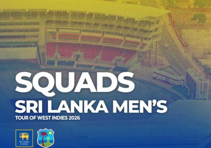 2026 බටහිර ඉන්දීය කොදෙව් සංචාරය සඳහා ශ්රී ලංකා සංචිතය නම් කෙරේ