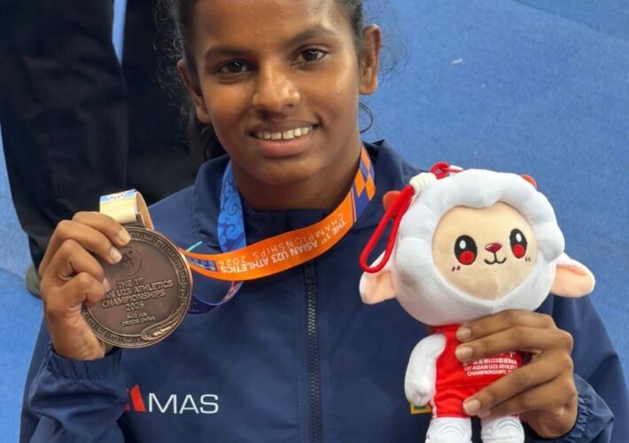 ආසියානු වයස අවුරුදු 23 න් පහළ මලල ක්‍රීඩා ශූරතාවලිය: ශ්‍රී ලංකාවට පදක්කම් තුනක්